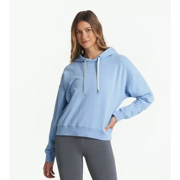 Vuori Laguna Hoodie Pullover Light Blue - Picture 1 of 5